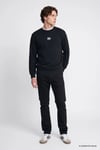 Pamuklu Logolu Regular Fit Bisiklet Yaka Erkek Sweat L2620075 001 SİYAH