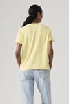 Pamuklu Logolu Regular Fit Yuvarlak Yaka Kadın T Shirt 008C4-0000 SARI