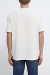 Pamuklu Loose Fit Bisiklet Yaka Basic Erkek T Shirt 0613153-70056 KREM