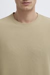 Pamuklu Loose Fit Bisiklet Yaka Basic Erkek T Shirt 0613153-70204 Olive