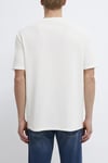 Pamuklu Loose Fit Bisiklet Yaka Basic Erkek T Shirt 0613153-70056 KREM