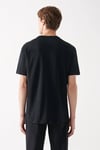 Pamuklu Loose Fit Bisiklet Yaka Erkek T Shirt 067074-900 SİYAH