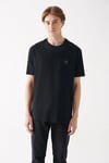 Pamuklu Loose Fit Bisiklet Yaka Erkek T Shirt 067074-900 SİYAH
