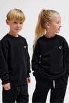 Pamuklu Loose Fit Bisiklet Yaka Unisex Çocuk Sweat 232950-2001 SİYAH