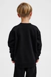 Pamuklu Loose Fit Bisiklet Yaka Unisex Çocuk Sweat 232950-2001 SİYAH