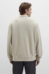 Pamuklu Loose Fit Erkek Polo Yaka Sweat 0S10323-70146 TAŞ