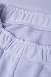 Pamuklu Loose Fit Geniş Paça Kız Çocuk Eşofman Altı 7010067-70523 LİLA