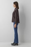 Pamuklu Loose Fit Göğüs Cepli Kadın Gömlek 1211383-70240 KAHVE
