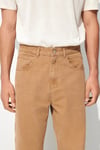 Pamuklu Loose Fit Jeans Erkek Kot Pantolon 0010363-70296 CAMEL