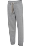 Pamuklu Loose Fit Logolu Elastik Paça Unisex Çocuk Eşofman Altı 232951-2006 GRİ MELANJ