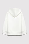 Pamuklu Loose Fit Logolu Kapüşon Yaka Erkek Çocuk Sweat 6S10167-70057 EKRU