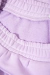 Pamuklu Loose Fit Normal Bel Geniş Paça Kız Çocuk Eşofman Altı 7010047-70519 LİLA