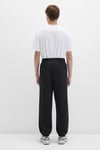Pamuklu Loose Fit Normal Bel Lastikli Paça Erkek Eşofman Altı 0010549-900 SİYAH