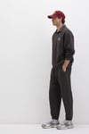 Pamuklu Loose Fit Normal Bel Lastikli Paça Erkek Eşofman Altı 0010522-70219 KAHVE