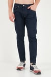 Pamuklu Normal Bel Boru Paça Jeans Erkek Kot Pantolon 5901F10MILANO LACİVERT