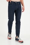 Pamuklu Normal Bel Boru Paça Jeans Erkek Kot Pantolon 5901F10MILANO LACİVERT