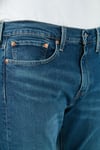 Pamuklu Normal Bel Düz Kesim 502 Jeans Erkek Kot Pantolon 29507-0933 KOYU MAVİ