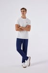 Pamuklu Normal Bel Düz Paça Erkek Pantolon 5SM4440-NV LACİVERT