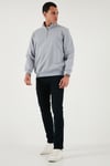 Pamuklu Normal Bel Regular Fit Boru Paça Jeans Erkek Kot Pantolon 2211C05PARMA KOYU LACİVERT
