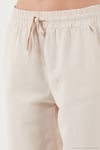 Pamuklu Normal Bel Regular Fit Düz Paça Kadın Pantolon 668YP42282S4 TAŞ