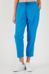 Pamuklu Normal Bel Regular Fit Düz Paça Kadın Pantolon 668YP42282S4 SAKS
