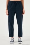 Pamuklu Normal Bel Regular Fit Düz Paça Kadın Pantolon 668YP42282S4 LACİVERT