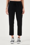Pamuklu Normal Bel Regular Fit Düz Paça Kadın Pantolon 668YP42282S4 SİYAH