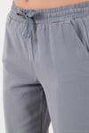 Pamuklu Normal Bel Regular Fit Düz Paça Kadın Pantolon 668YP42282S4 GRİ