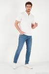 Pamuklu Normal Kalıp Jeans Erkek Kot Pantolon 2203C50PARMA MAVİ