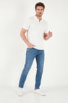 Pamuklu Normal Kalıp Jeans Erkek Kot Pantolon 2203C50PARMA MAVİ