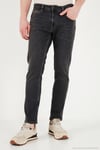 Pamuklu Normal Kalıp Normal Bel Jeans Erkek Kot Pantolon 2213C87PARMA SİYAH