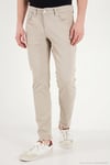 Pamuklu Normal Kalıp Normal Bel Jeans Erkek Kot Pantolon 2211C67PARMA BEJ