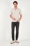 Pamuklu Normal Kalıp Normal Bel Jeans Erkek Kot Pantolon 2213C87PARMA SİYAH