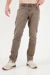 Pamuklu Normal Kalıp Normal Bel Jeans Erkek Kot Pantolon 2213F24PARMA LATTE