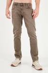 Pamuklu Normal Kalıp Normal Bel Jeans Erkek Kot Pantolon 2213F24PARMA LATTE