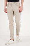 Pamuklu Normal Kalıp Normal Bel Jeans Erkek Kot Pantolon 2211C67PARMA BEJ