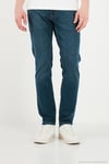 Pamuklu Normal Kalıp Normal Bel Jeans Erkek Kot Pantolon 2203C55PARMA YEŞİL-MAVİ