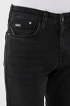 Pamuklu Normal Kesim Düz Paça Martin Jeans Erkek Kot Pantolon 0037834819 SİYAH