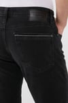Pamuklu Normal Kesim Düz Paça Martin Jeans Erkek Kot Pantolon 0037834819 SİYAH
