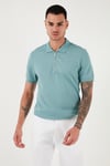 Pamuklu Regular Fit 3'lü Paket Erkek Polo Yaka T Shirt 59029641518S3 İndigo-Siyah-Beyaz-Mavi