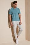 Pamuklu Regular Fit 3'lü Paket Erkek Polo Yaka T Shirt 59029641827S3 Haki-Siyah-Beyaz-Mavi