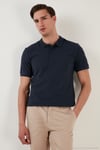 Pamuklu Regular Fit 3'lü Paket Erkek Polo Yaka T Shirt 59029641527S3 Haki-İndigo-Beyaz