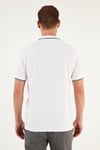 Pamuklu Regular Fit 3'lü Paket Erkek Polo Yaka T Shirt 59029641827S3 Vizon-Beyaz-Benetton