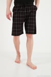 Pamuklu Regular Fit Bağlamalı Cepli 2'li Pijama Paket Erkek Şort 6574004S2 Yeşil-Siyah-Bordo