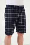 Pamuklu Regular Fit Bağlamalı Cepli 2'li Pijama Paket Erkek Şort 6574004S2 SİYAH-LACİVERT