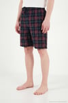 Pamuklu Regular Fit Bağlamalı Cepli 2'li Pijama Paket Erkek Şort 6574004S2 Yeşil-Siyah-Bordo