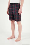 Pamuklu Regular Fit Bağlamalı Cepli Pijama Erkek Şort 6574004 YEŞİL