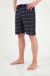 Pamuklu Regular Fit Bağlamalı Cepli Pijama Erkek Şort 6574004 LACİVERT
