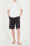 Pamuklu Regular Fit Bağlamalı Cepli Pijama Erkek Şort 6574004 YEŞİL