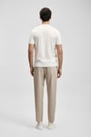 Pamuklu Regular Fit Baskılı Bisiklet Yaka Erkek T Shirt 111020305 KIRIK BEYAZ